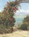 A garden by the sea - Frank William Warwick Topham