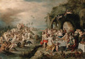 The Feast of the Gods with the Triumph of Neptune and Amphitrite - Frans II Francken