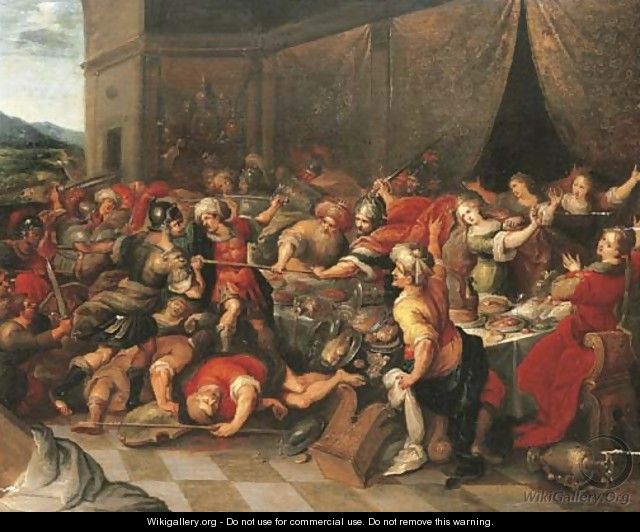 The Feast of Perseus and Andromeda - Frans II Francken