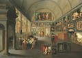 The interior of a picture gallery - Frans II Francken