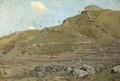 A Caucasian landscape - Franz Roubaud