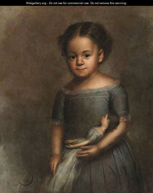 Portrait of a Girl - Joseph A. Haskell