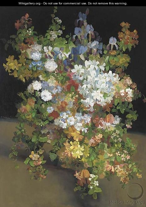 A large bouquet of summer flowers - Josef Konecny