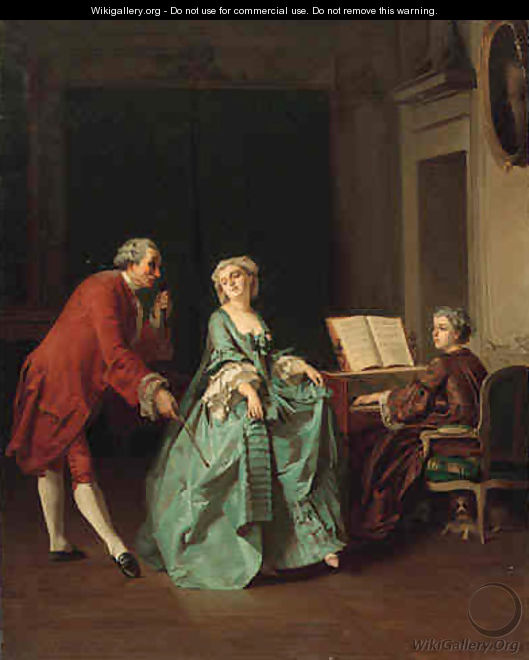 A Musical Trio - Joseph Caraud