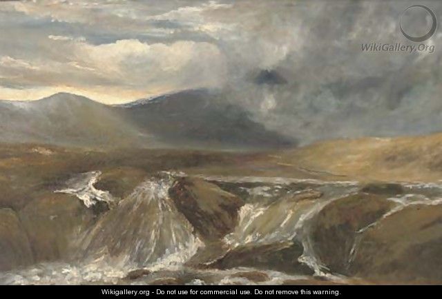 A Highland torrent - Joseph Farquharson