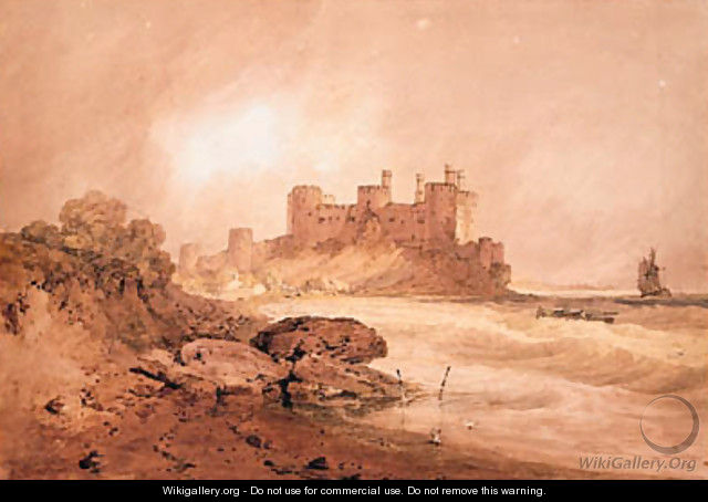 Conway Castle, North Wales - Joseph Mallord William Turner