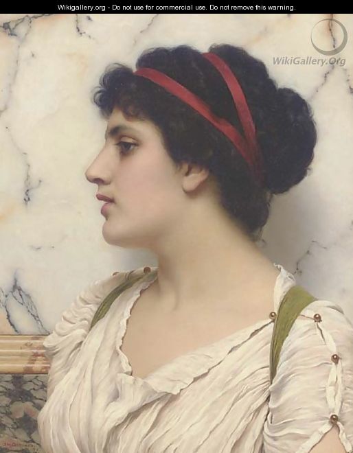 Portrait of a Young Woman - John William Godward
