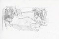 Sketches including a study for 