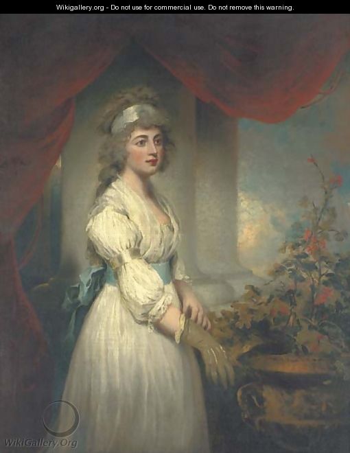 Portrait of Lady Frances Herbert - John Westbrooke Chandler