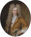 Portrait of Samuel Iveson, three-quarter-length, in a yellow coat - Johannes or Jan Verelst