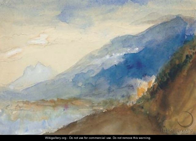 The Lake of Annecy, Autumn 1882 - John Ruskin