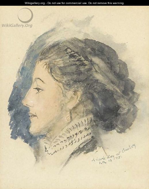 Portrait of Mary Constance Hilliard (1852-1915) - John Ruskin