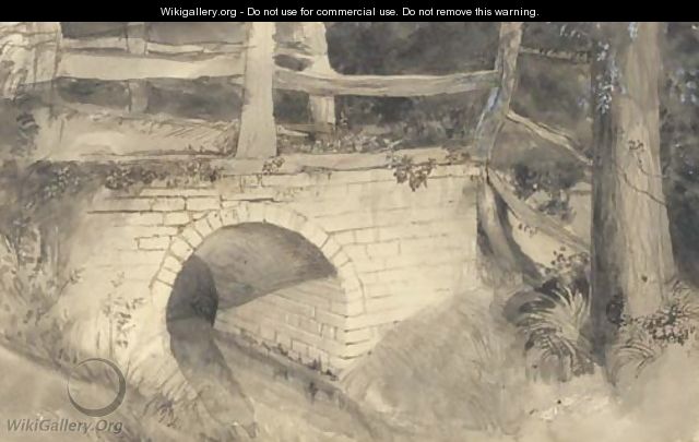 A footbridge, Wallington Hall - John Ruskin