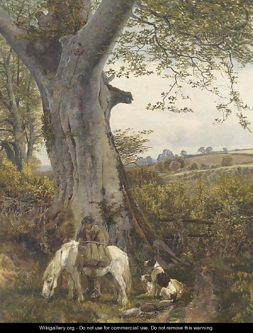 The Edge of the wood - John Sargeant Noble, R.B.A.