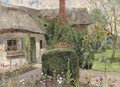 A cottage garden, Sutton Courtenay, Abingdon - John G. Sowerby