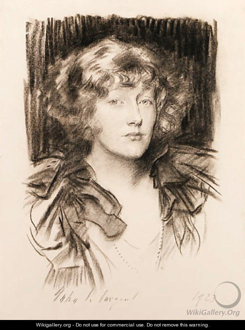 Portrait of the Hon. Claire Stuart Wortley - John Singer Sargent