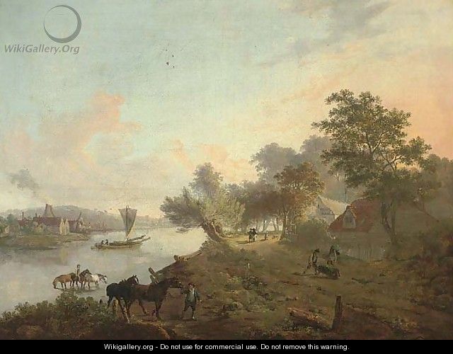 Millbank on the river Thames 2 - John Laporte