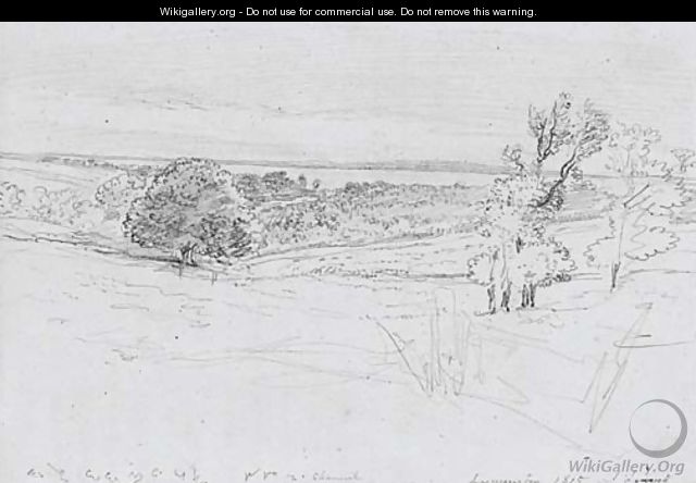View of Lymington - John Linnell