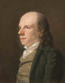 A portrait of John Flaxman, R.A. - John Raphael Smith