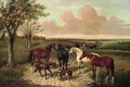 The path to pasture - John Frederick Herring, Jnr.