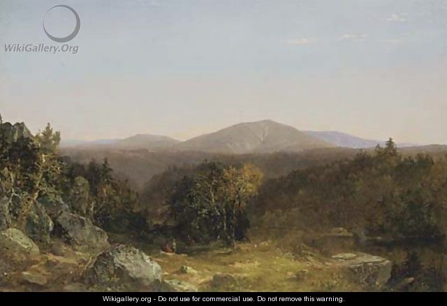 View of Mount Washington - John Frederick Kensett