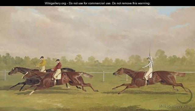 The Doncaster Gold Cup of 1835 with Lord Westminster