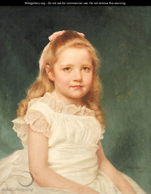 Portrait of a Girl - John George Brown