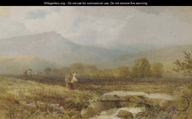 The peat gatherers - John Henry Mole