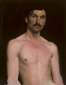 Self-portrait, half-length, nude - John Henry Lorimer