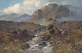 A Highland cascade - John Henry Boel