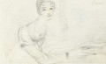 Portrait study of Jane or Ann Gubbins - John Constable