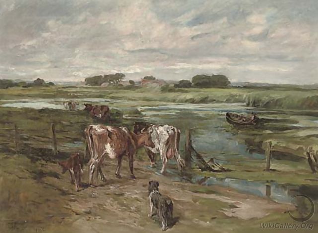 Herding the cattle to new pastures - John Emms