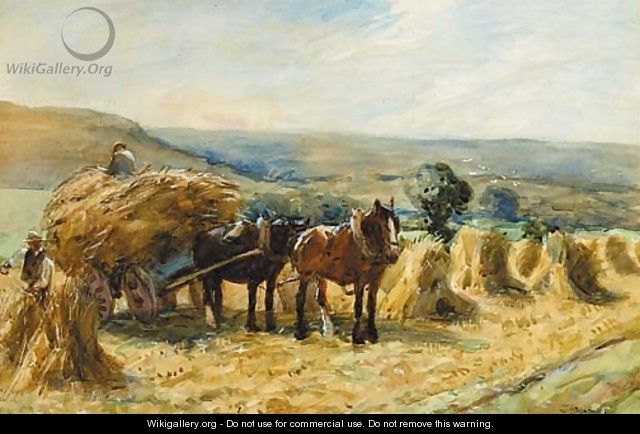 The Harvesters - John Atkinson Grimshaw