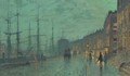 Glasgow docks 2 - John Atkinson Grimshaw