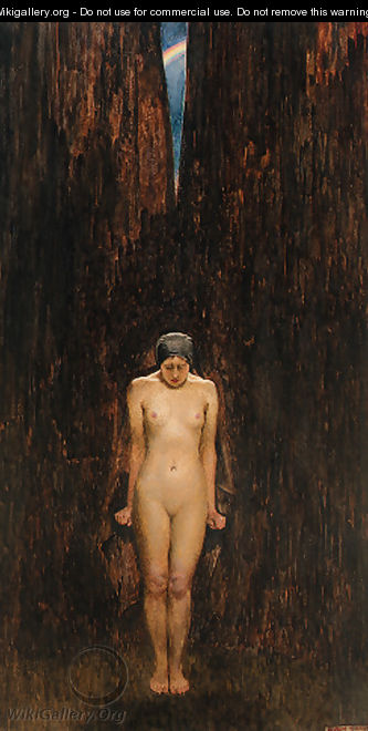 Female nude - John Byam Liston Shaw