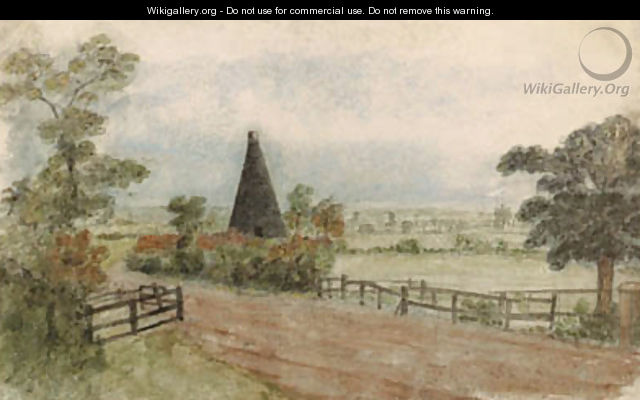 A Kiln on the Hornsey Road, London - John Constable