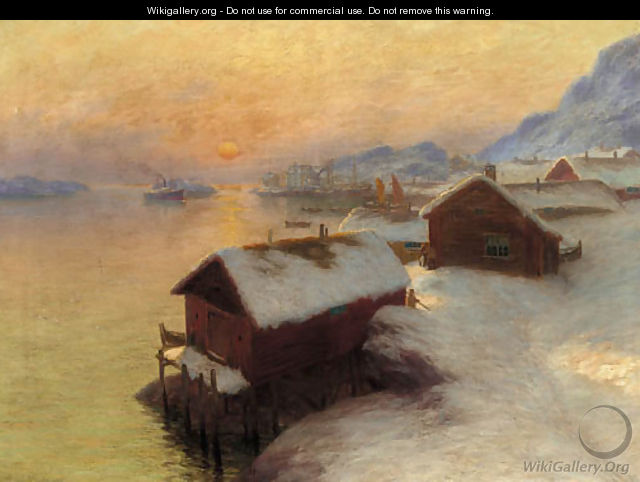 Shipping off the Lofoten Islands - Johannes Grimelund