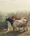The little cowherd - Johannes-Hubertus-Leonardus de Haas