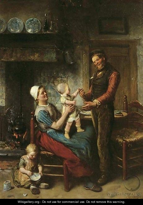 Domestic bliss - Johannes Hinderikus Egenberger