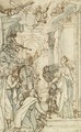 The Dispute Of Saint Catherine With Emperor Maxentius - Lodovico Cardi Cigoli