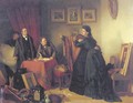 The notary's visit - Ludwig Neustatter