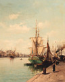 The Port of Bruges - Louis Timmermans
