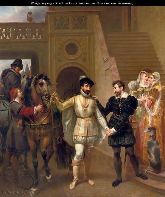 A royal meeting - Louis Ricquier