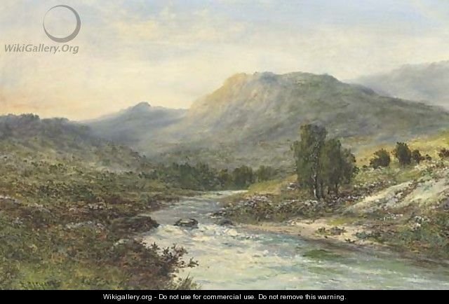 A Highland glen - Louis Richards
