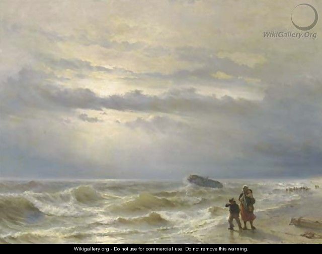 The shipwreck - Louis Meijer