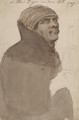 A blind beggar on Tower Hill - Louis-Philippe Boitard