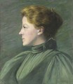 Portrait of a Woman in Profile - Louise Roger Jewett