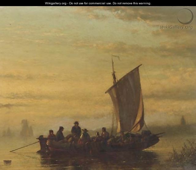 Journey at dawn - Lodewijk Johannes Kleijn