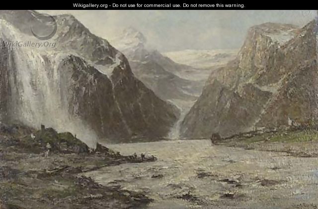 A fjord - Louis Apol