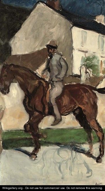 Autoportrait equestre - Louis Anquetin
